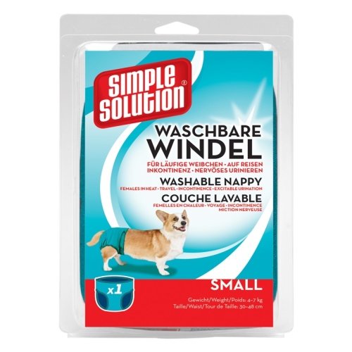 Simple Solution plaunamos sauskelnės patelėms, S