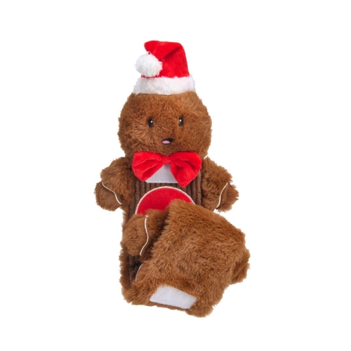 Little & Bigger kalėdinis užpildomas žaislas šunims, meduolis