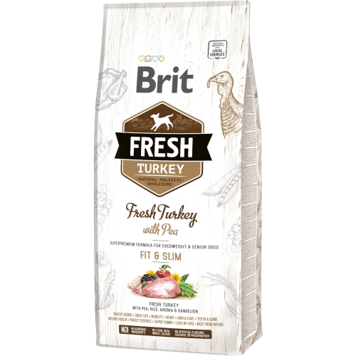 Brit Fresh light fit&slim maistas šunims 12kg