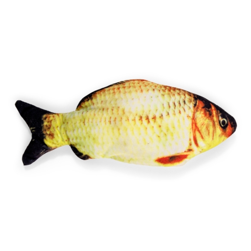 Little & Bigger žaislas katėms KickFish, USB įkraunama žuvelė