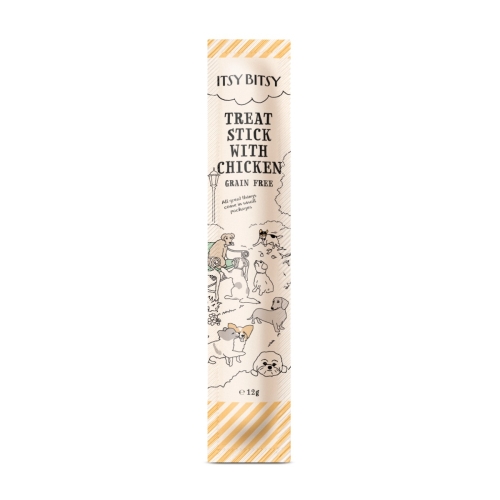 ItsyBitsy mėsos lazdelė šunims – su vištiena, 12 g