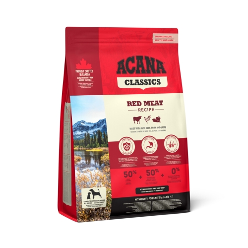 ACANA RED MEAT SAUSAS MAISTAS ŠUNIMS, 2 KG