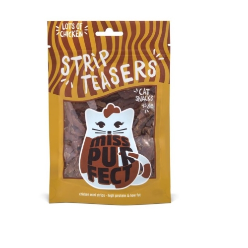 Miss Purfect Strip Teasers  kačių maistas, 45 g
