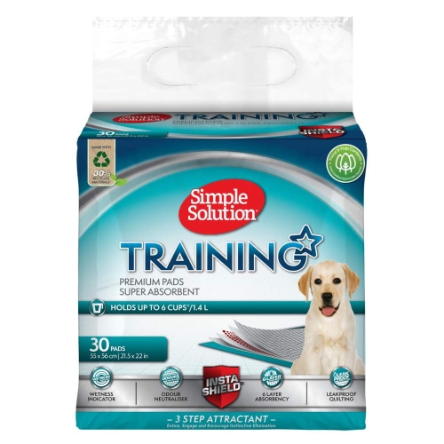 Simple Solution šlapimo paklotės šunims, 56 vnt. (53 × 58 cm)