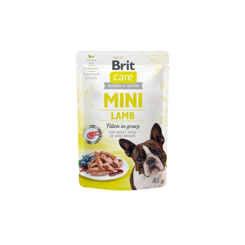 Brit Care Mini konservai šunims su ėriena, 85 g