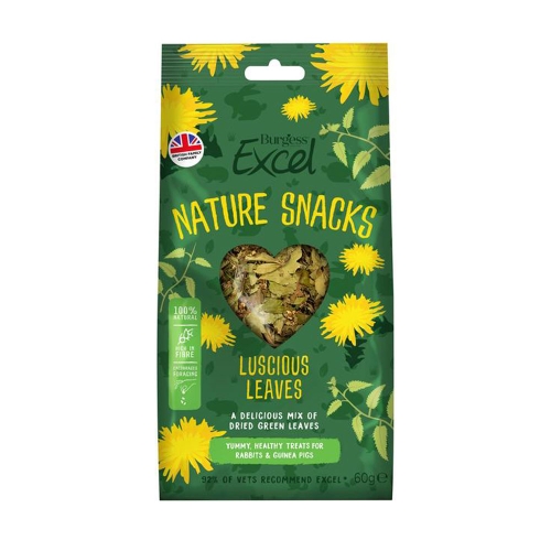 Burgess Excel lapų užkandis graužikams, 60 g