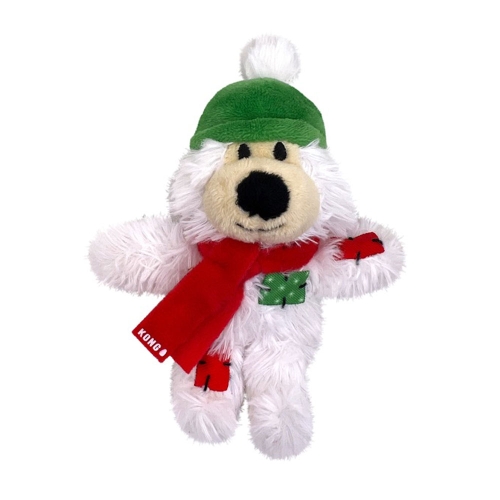 KONG Holiday Softies žaislas katėms meškiukas, įv. rūšių