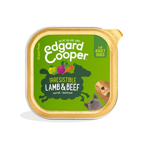Edgard Cooper konservai šunims su ėriena ir jautiena, 300 g