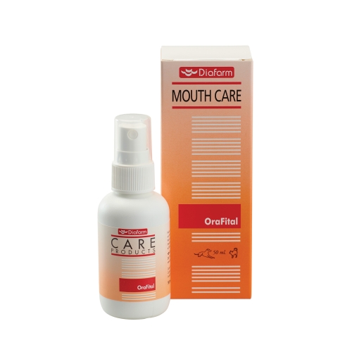 Diafarm Oral Fital burnos ir dantų purškiklis šunims ir katėms, 50 ml