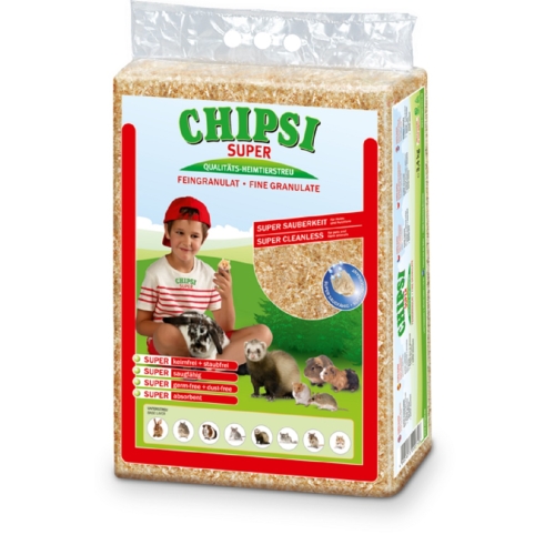 Chipsi Super pjuvenų kraikas, 3,4kg/60L