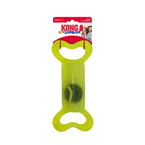 KONG Jumbler Tug guminis žaislas šunims, S/M dydžio, įv. rūšių