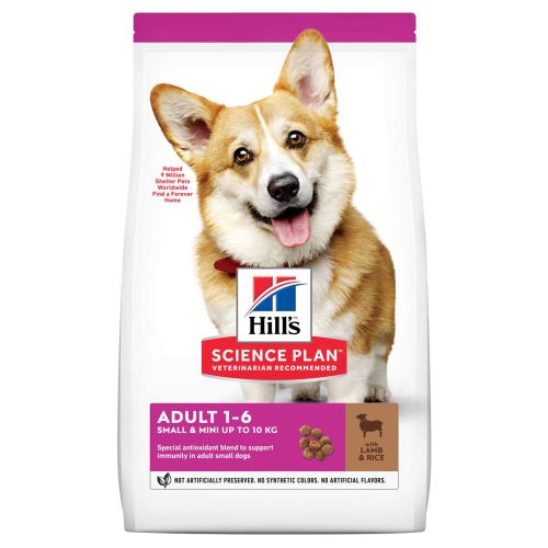 Hill´s Science Adult Small&Mini maistas su ėriena, 6 kg