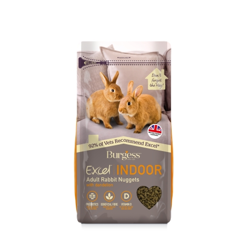 Burgess Excel Indoor maistas triušiams 1,5kg