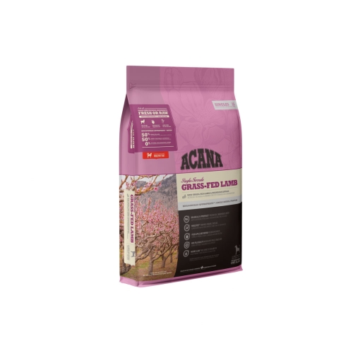 Acana Grass-Fed Lamb Dog sausas maistas šunims su ėriena, 11,4 kg