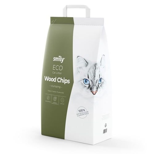 Smily Eco medžio drožlių kraikas, 20l