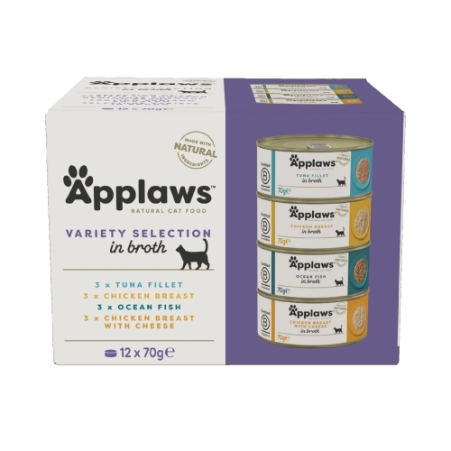 Applaws Supreme konservai katėms, 12 x 70 g