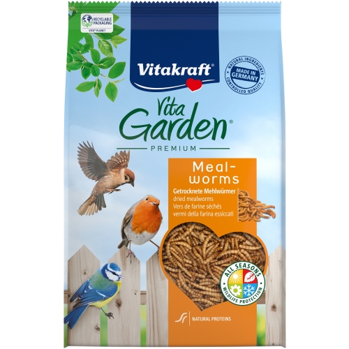 Vitakraft Vita Garden džiovinti miltiniai kirminai, 200 g