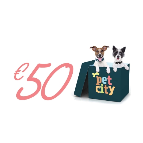 50€ vertės PetCity dovanų kuponas