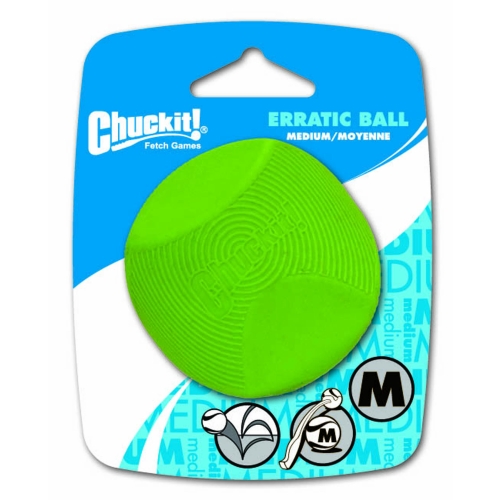 Chuckit Erratic Ball žaislas šunims, M, žalias