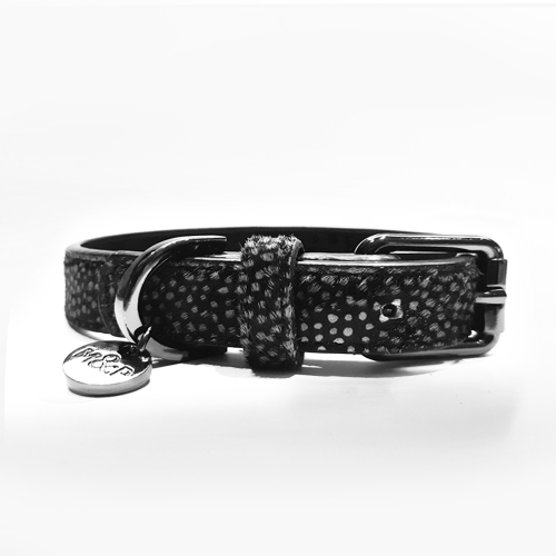 Milk&Pepper Jaguar odinis antkaklis, 31-35cm, juodas
