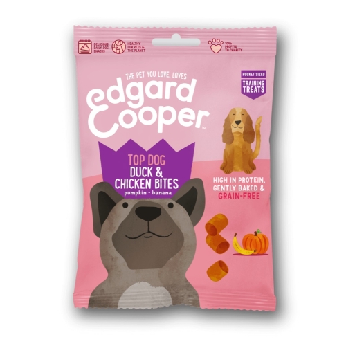 Edgard Cooper skanėstai šunims su antiena/višt, 50g