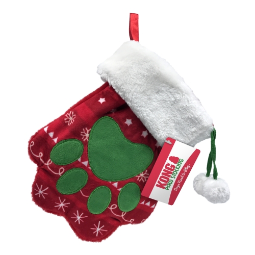 Kong Stocking Paw dovanų kojinė-letena augintiniams, 10 cm