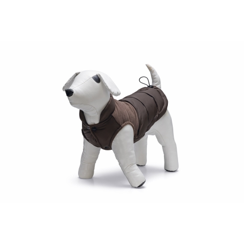 Beeztees šilta ir stilinga striukė šunims, 56 cm, ruda