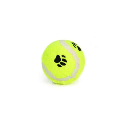 Beeztees teniso kamuoliukas šunims, 6,5 cm, geltonas