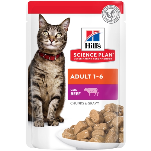 SP Feline Adult Beef 85 g guliašai