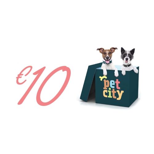 10€ vertės PetCity dovanų kuponas