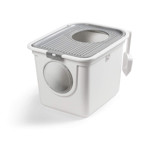 Basic kraiko dėžė katėms su dviem įėjimais, 55 × 44 × 39 cm