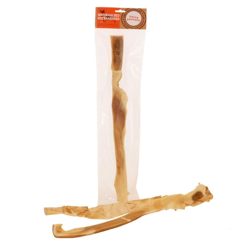 Palmar džiovinta jaučio galvos oda, 200g, 50cm