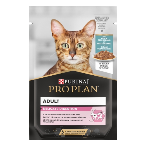 ProPlan Nutri Savour konservai katėms su žuvimi, 85 g