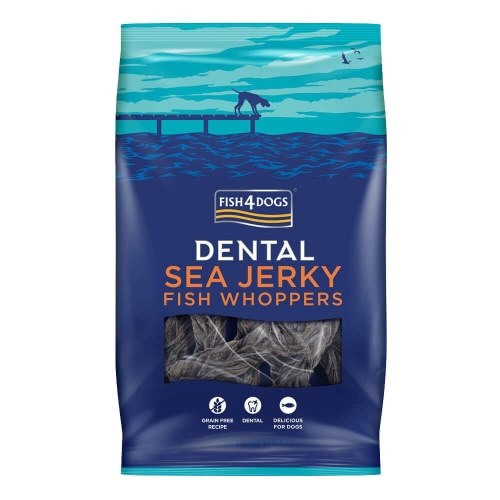 Fish4Dogs Sea Jerky Whoppers skanėstai 500 g