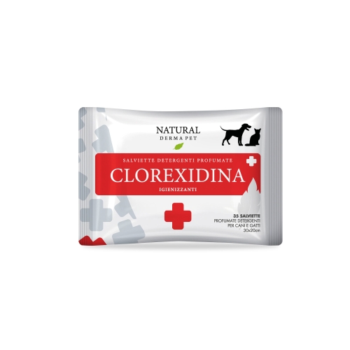 Derbe Scented valomosios servetėlės su chloreksidinu, 35 vnt.