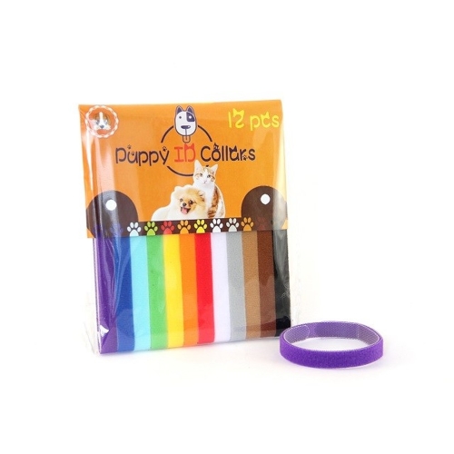 Onega identifikavimo antkakliai jauniems šuniukams 10mm/40cm