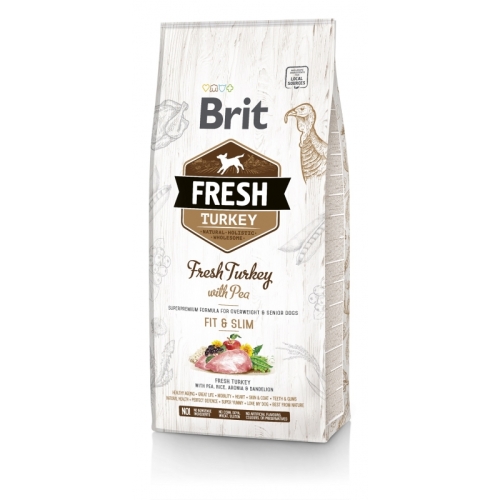 Brit Fresh light fit&slim maistas šunims 2,5kg