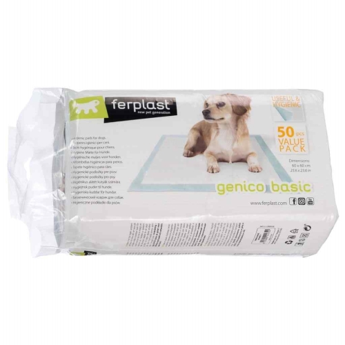 Ferplast Genico palutės, 60x60cm, 50 vnt.