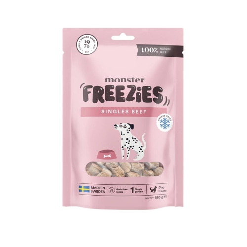 Monster Dog liofilizuotas skanėstas šunims – 100 % jautiena, 150 g