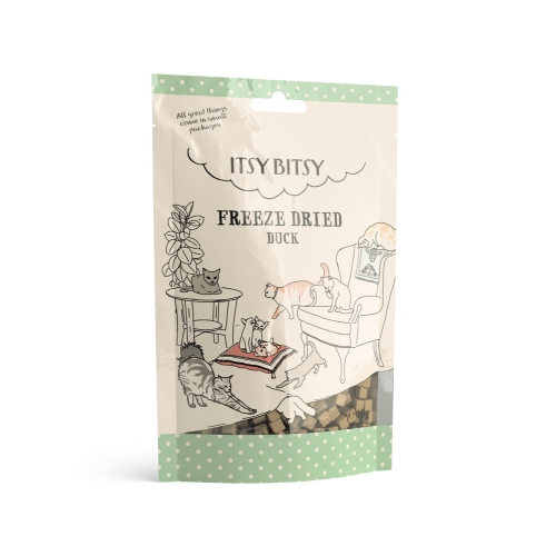 ItsyBitsy liofilizuotas skanėstas katėms, su antiena, 40 g