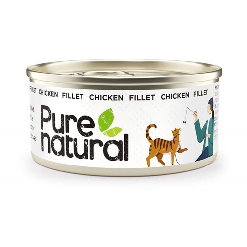 Purenature konservai katėms su vištiena, 70 g