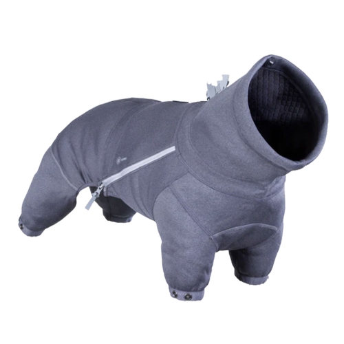 Hurtta Midlayer Overall kombinezonas šunims M-30cm, pilkas