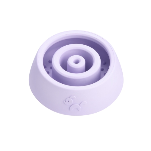 Little & Bigger šuns žaislas, Lick-a-Treat Puzzle, violetinis, 12 cm