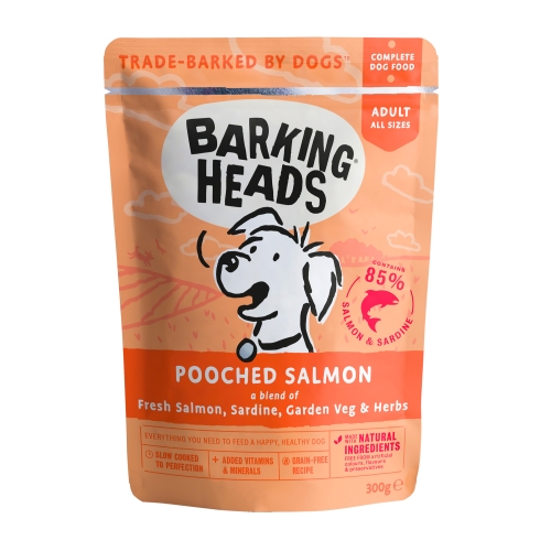 Barking Heads Pooched Salmon konservai šunims su lašiša, 300g