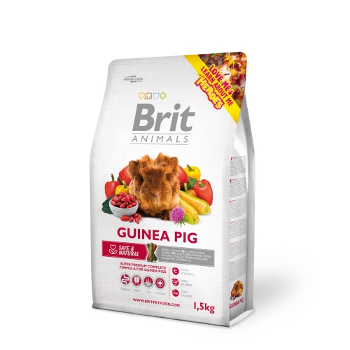 Brit Animals guinea pig maistas jūrų kiaulytėms 1,5kg