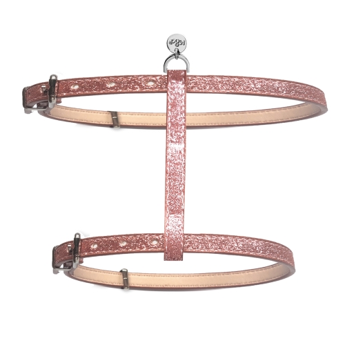 Milk&Pepper Stardust petnešos katėms, 39-41 cm, rožinės