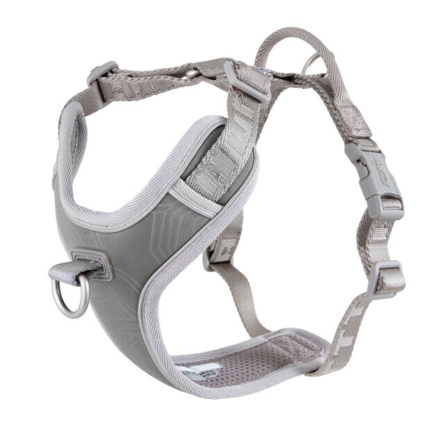 Hurtta Venture No-Pull petnešos, 40-45 cm, pilkos