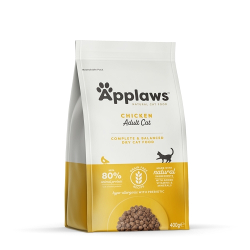 Applaws sausas maistas katėms su vištiena, 400 g