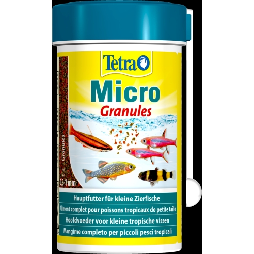 Tetra Micro Granules maistas akvariumų žuvims, 100 ml