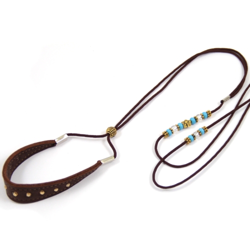 Onega nailoninis pintas parodų pavadėlis 3mm/120cm